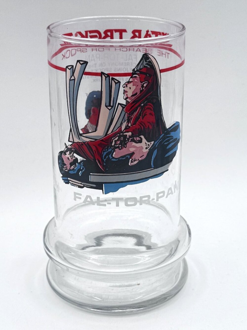 Taco Bell Glass Star Trek III: The Search For Spock Fal-Tor-Pan 1984 Vintage
